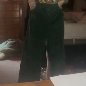 Empyre Green Straight Leg Pants with Modern Silhouette